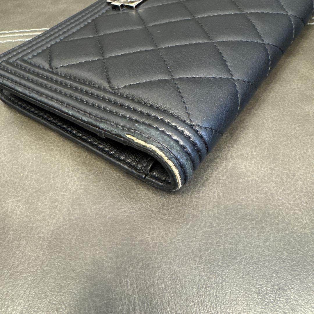 シャネル　長財布　ボーイシャネル