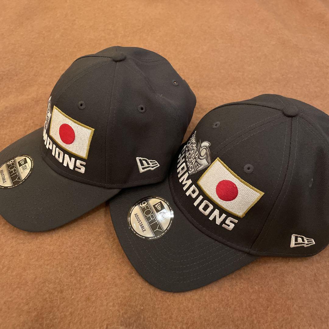 未使用 WBC 2023 CHAMPIONS キャップ 2個セット NEWERA