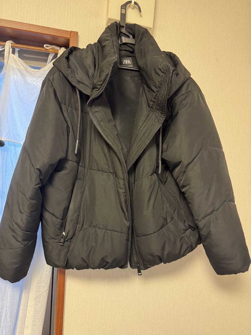 ZARAダウンジャケットM新品未使用品 ZARA ブラック ダウンジャケット M - ジャケット・アウター