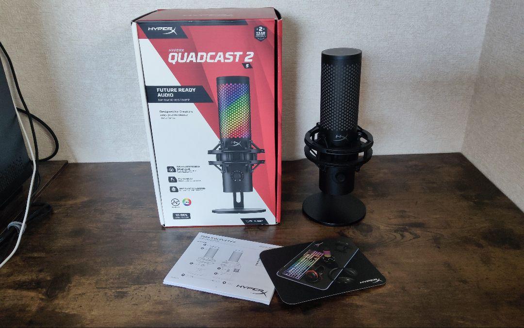 配信機器・PA機器・レコーディング機器 HyperX QuadCast 2 S