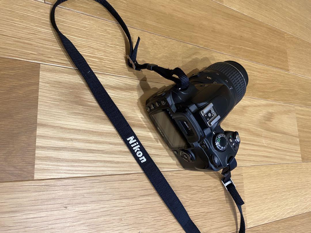 Nikon D40 ニコンCCDデジタル一眼 18-55 VRレンズ付　動作品