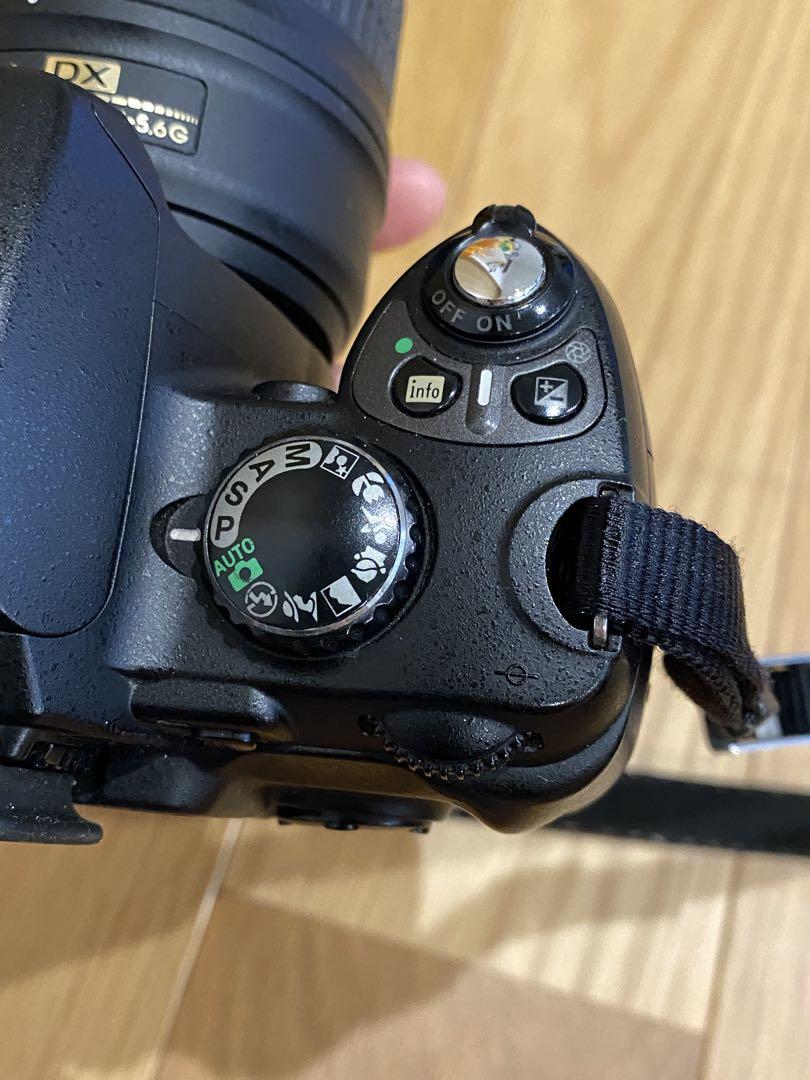 Nikon D40 ニコンCCDデジタル一眼 18-55 VRレンズ付　動作品