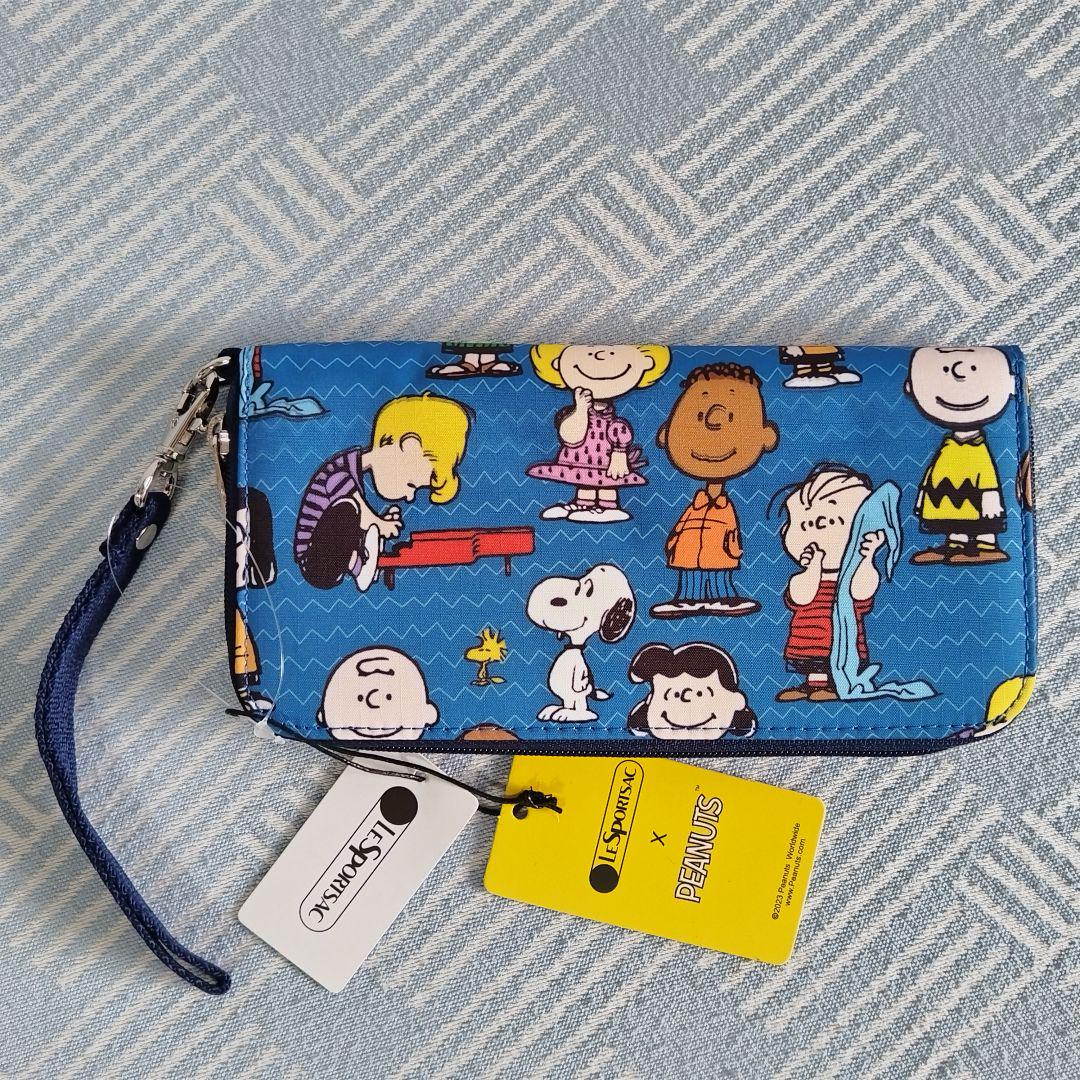 完売品 新品 レスポートサック スヌーピー アンドウッドストック 長財布