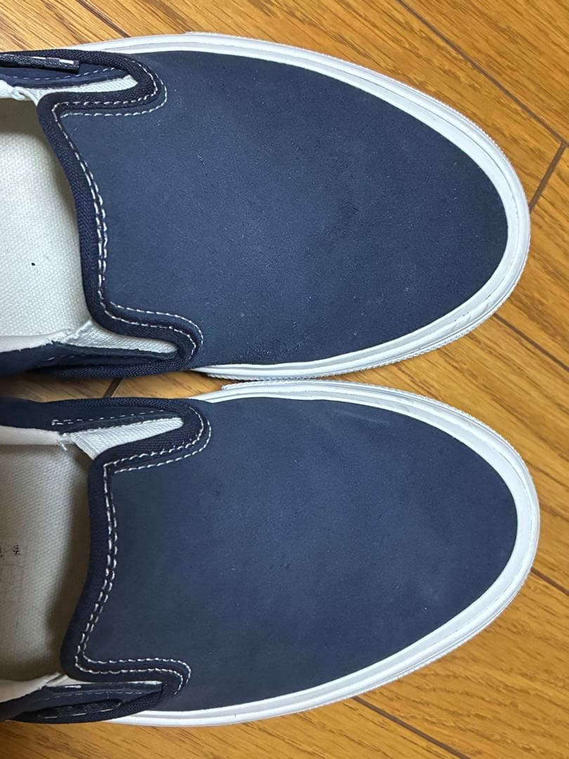 VANS スリッポン ネイビー スケート 27.0cm