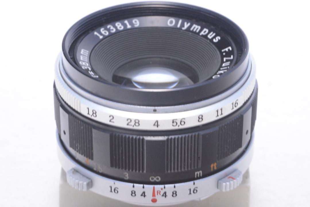 OLYMPUS F.Zuiko Auto-S 1.8 f=38mm 動作確認済