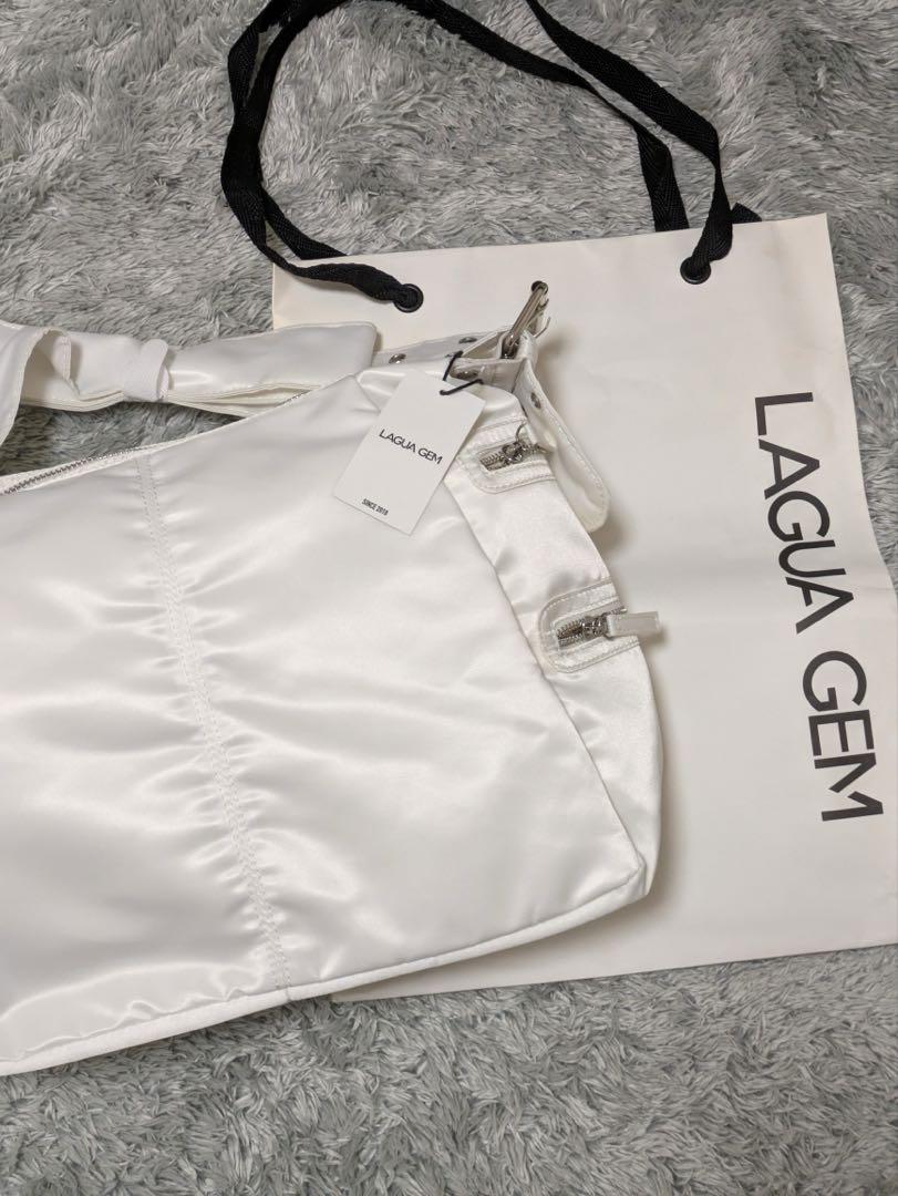 値下げ中！LAGUAGEMサテンショルダーバッグ 値下げ中！新品LAGUAGEMサテンショルダーバッグ - メルカリ