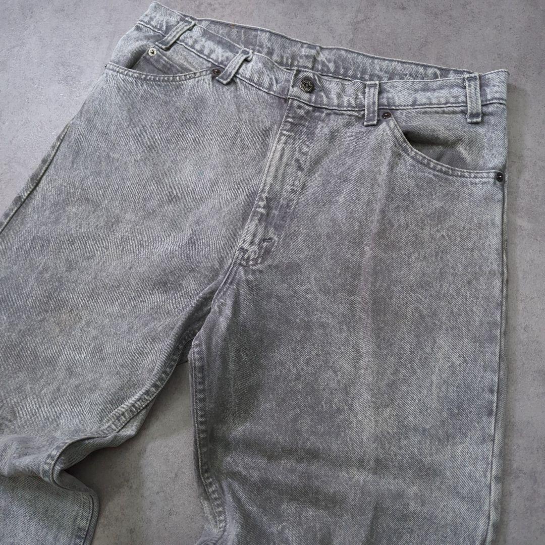 USA製 80s 1989年 Levis 550 ケミカル ブラック W36 USA製 80s 1989年 Levis 550 ケミカル ブラック W36