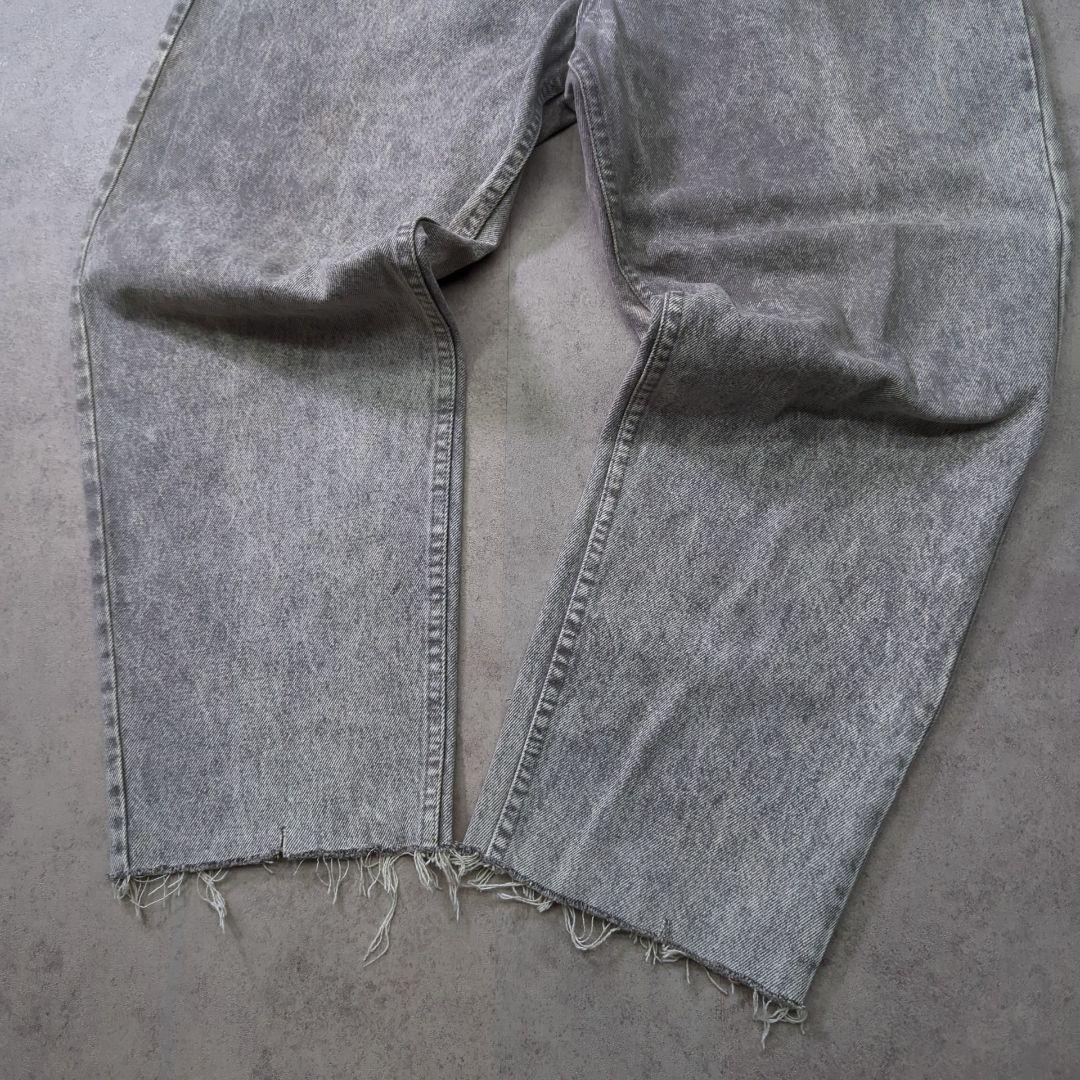 USA製 80s 1989年 Levis 550 ケミカル ブラック W36 USA製 80s 1989年 Levis 550 ケミカル ブラック W36