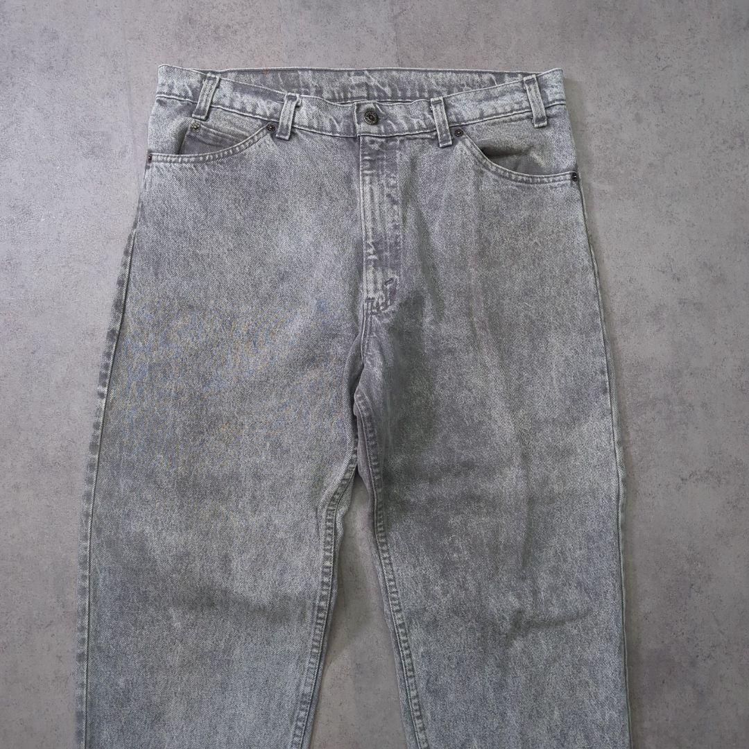 USA製 80s 1989年 Levis 550 ケミカル ブラック W36 USA製 80s 1989年 Levis 550 ケミカル ブラック W36