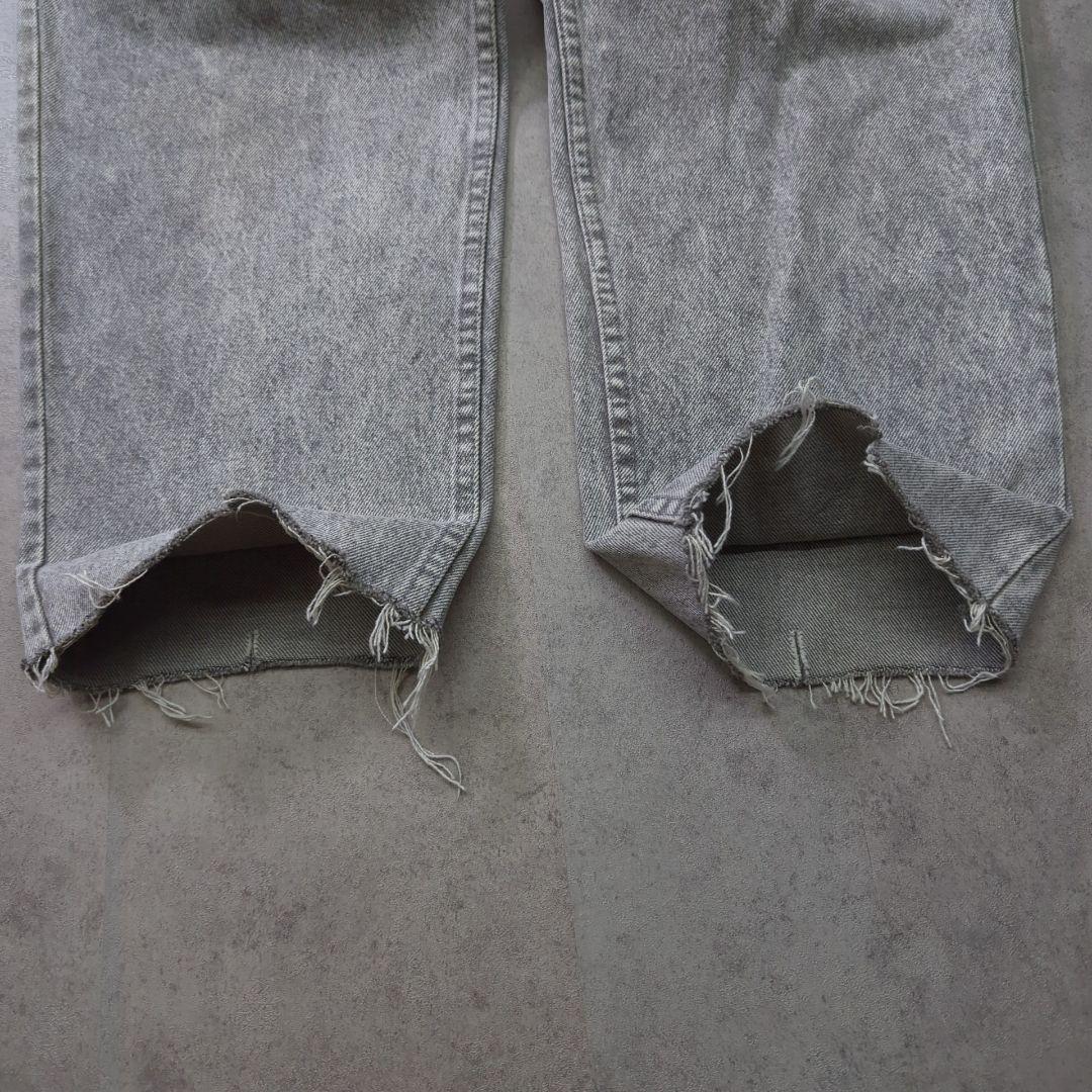 USA製 80s 1989年 Levis 550 ケミカル ブラック W36 USA製 80s 1989年 Levis 550 ケミカル ブラック W36