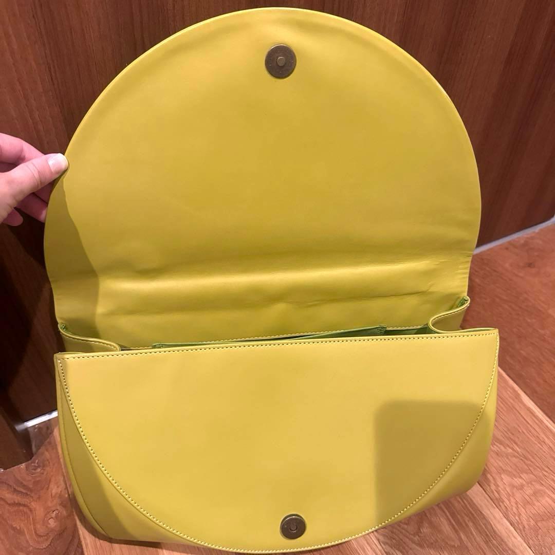 シビラ Sybilla トートバッグ レザー イエロー バッグ メタリックレザートートバッグ(トートバッグ) | Sybilla(シビラ