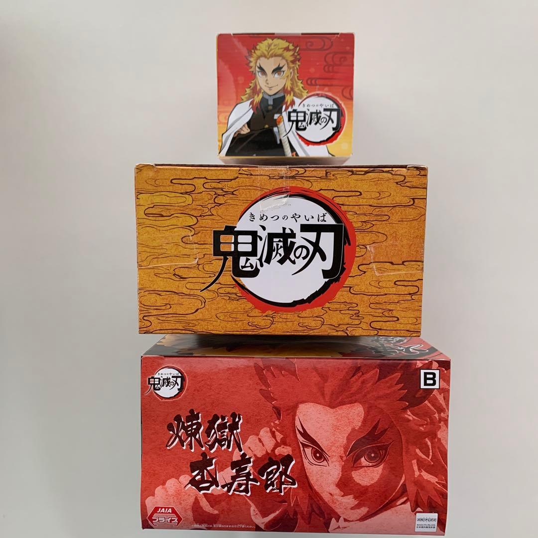 鬼滅の刃　煉獄　フィギュア　アクリルアート　一番くじ　プライズ