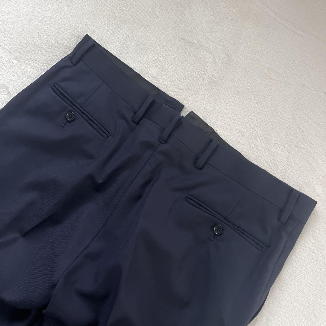 ポロラルフローレン　スーツ　セットアップ　ネイビー　ジャケット　パンツ　上下