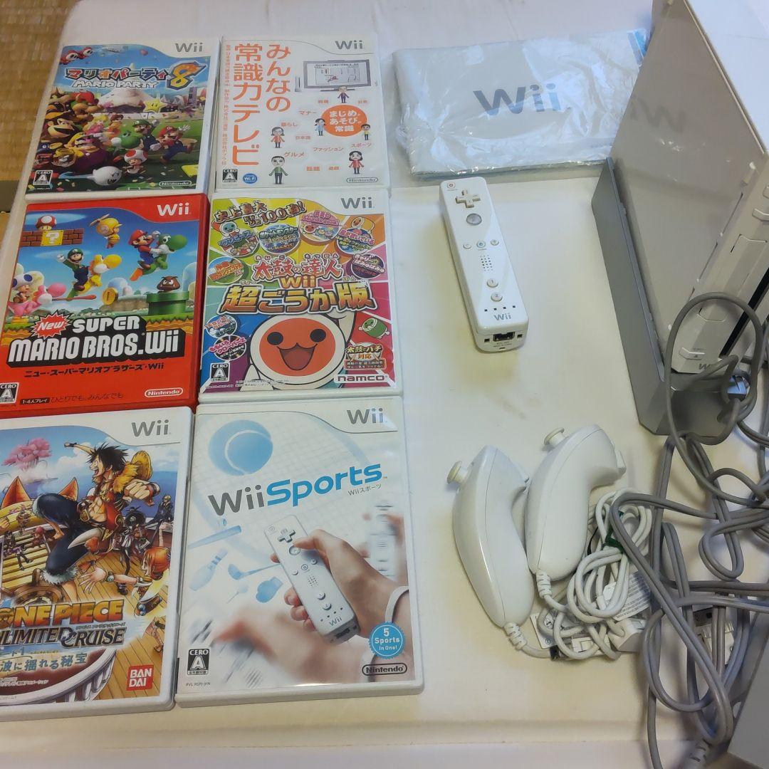 Wii wii 本体 セット ソフト 6本 太鼓の達人 wii 超豪華版 - メルカリ Wii wii 本体 セット ソフト 6本 太鼓の達人 wii 超豪華版 - メルカリ