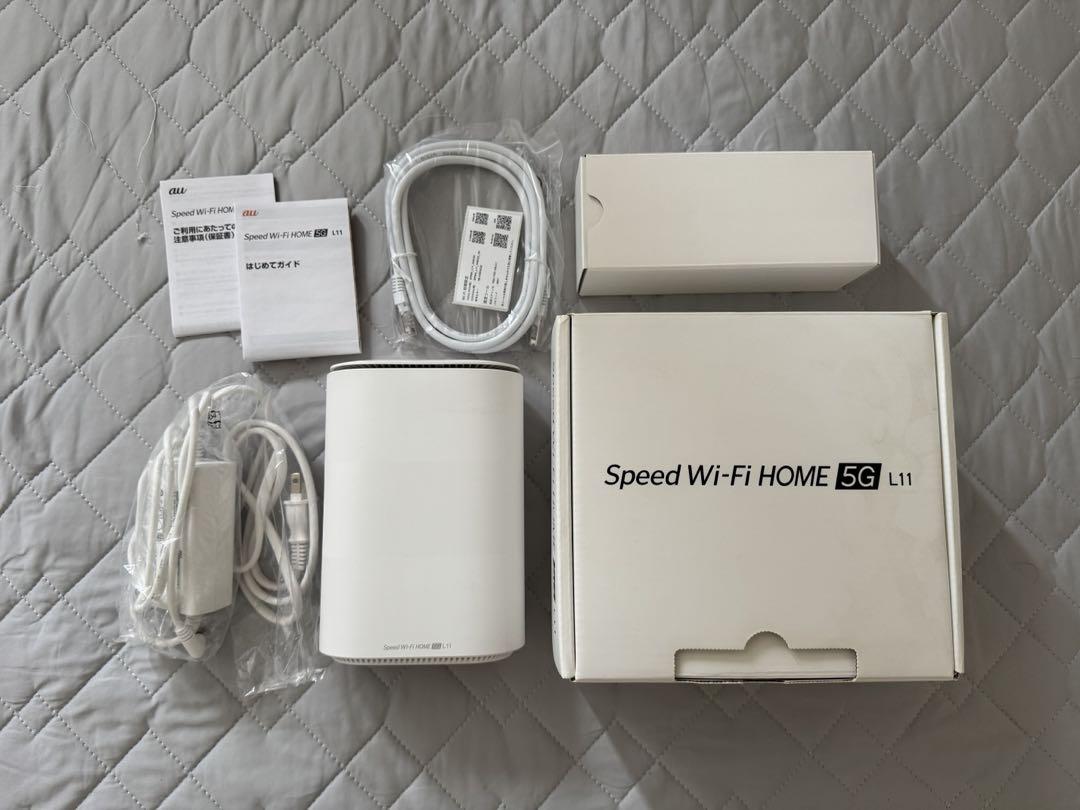 UQ Speed Wi-Fi HOME 5G L11 無線LANルーター