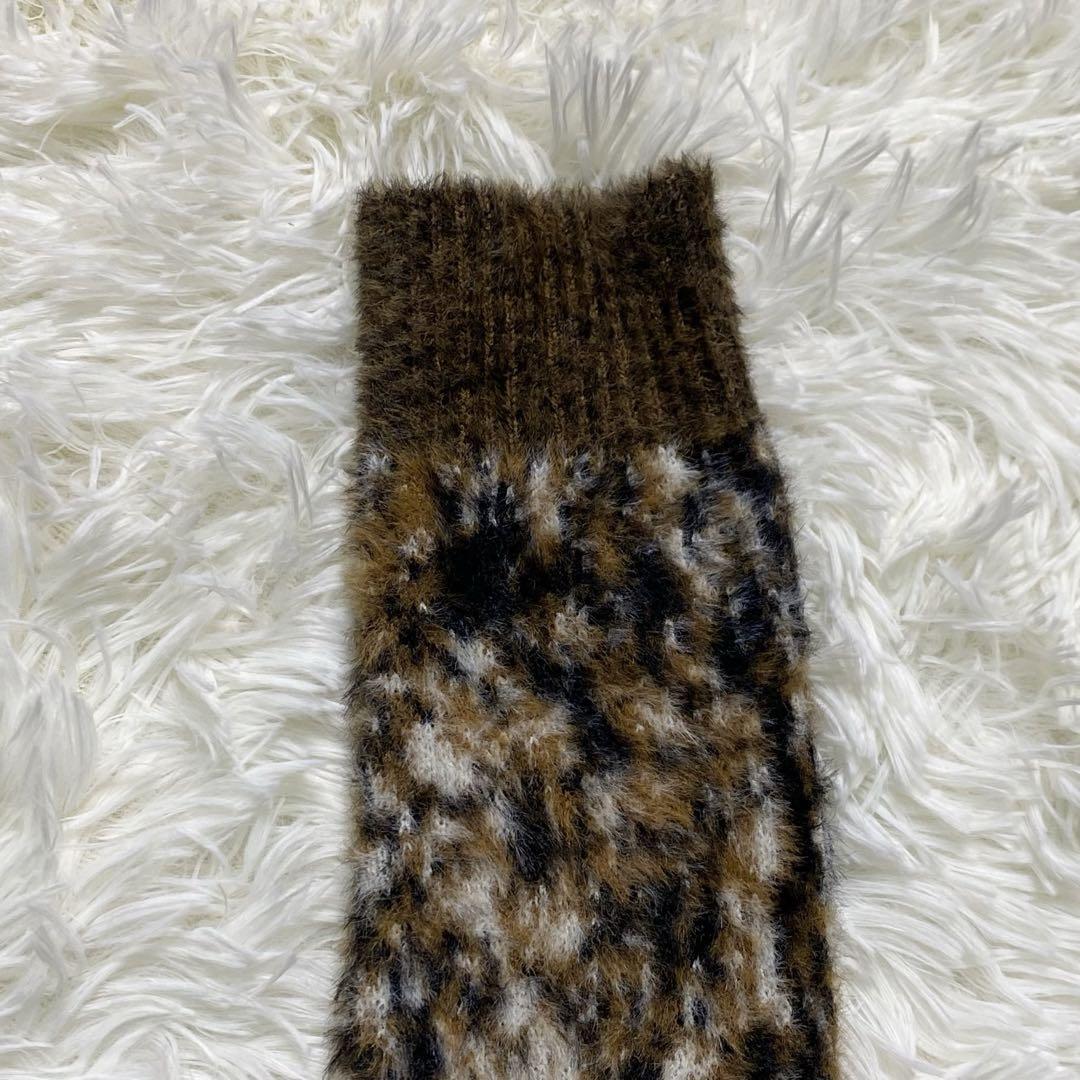 【美品】DIESEL K-ITELLO レオパード ニット セーター コムドット 美品】DIESEL K-ITELLO レオパード ニット セーター コムドット