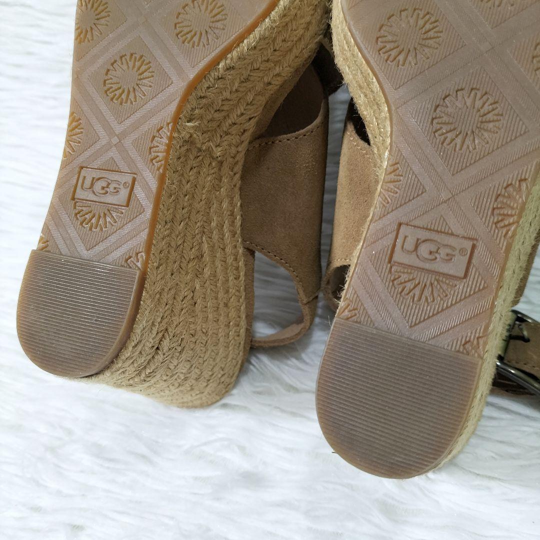 UGG アグ Harlow ハーロウ ウェッジサンダル スエード 23cm