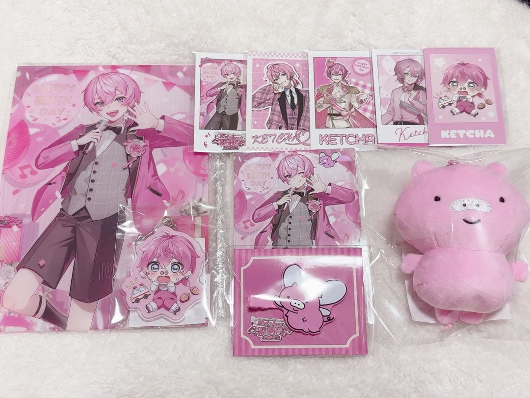 けちゃくん BIRTHDAY GOODS 2025 コンプリートセット ⸝⸝꙳