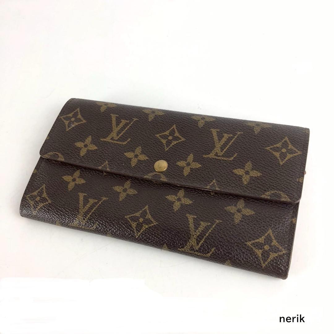 ルイヴィトン ポルトフォイユ サラ モノグラム 財布 LOUIS VUITTON