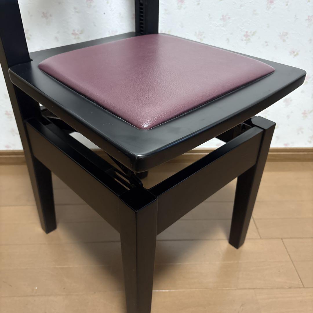 YAMAHA トムソン椅子 No.5 ピアノ椅子 美品 艶消し 楽器・機材