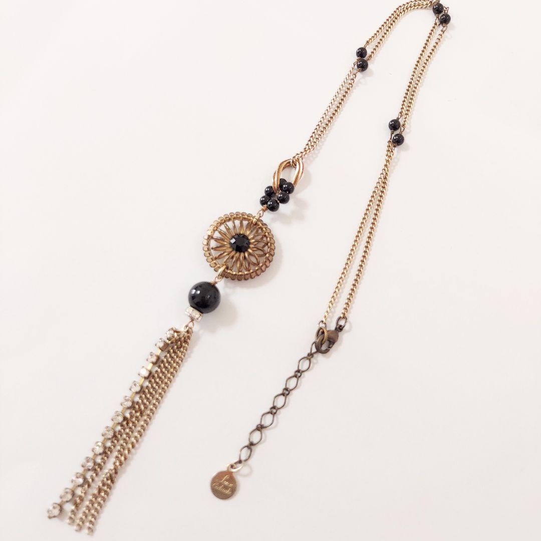 ルーチェコスタンテ ピアス ネックレス セット売り アンティーク オニキス ルーチェコスタンテ ピアス ネックレス セット売り アンティーク オニキス