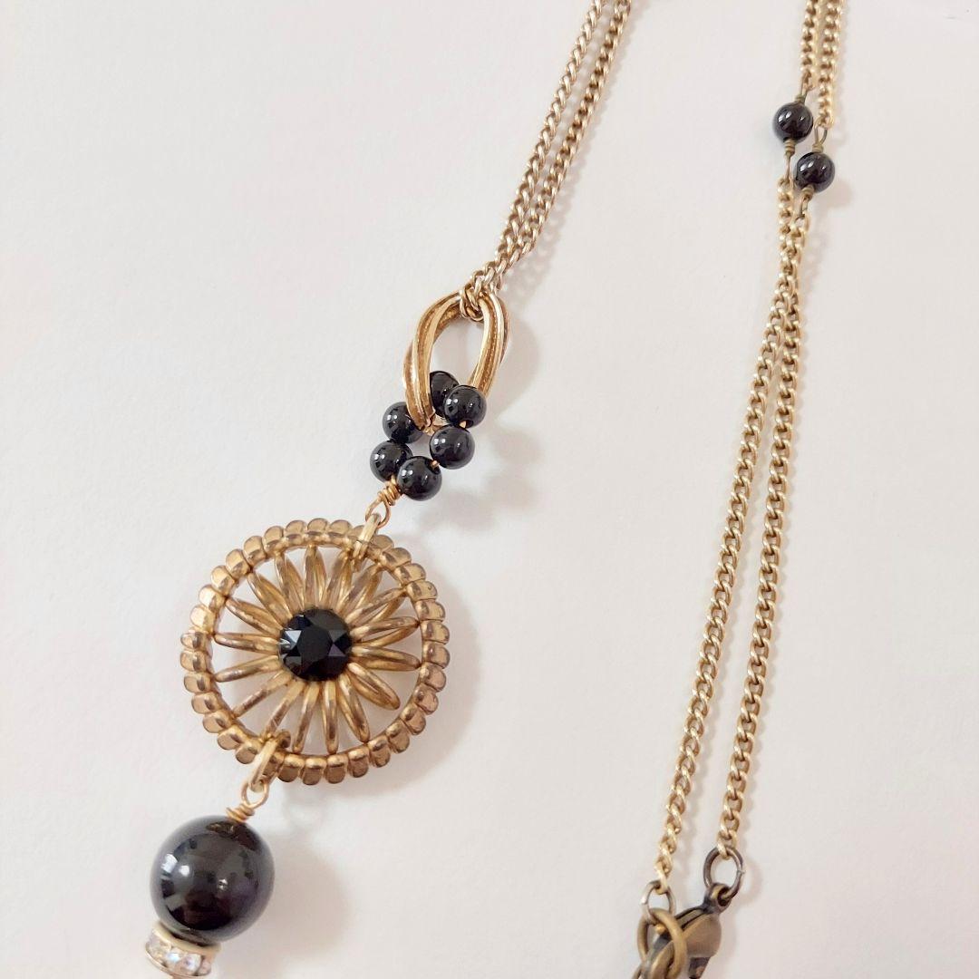 ルーチェコスタンテ ピアス ネックレス セット売り アンティーク オニキス ルーチェコスタンテ ピアス ネックレス セット売り アンティーク オニキス