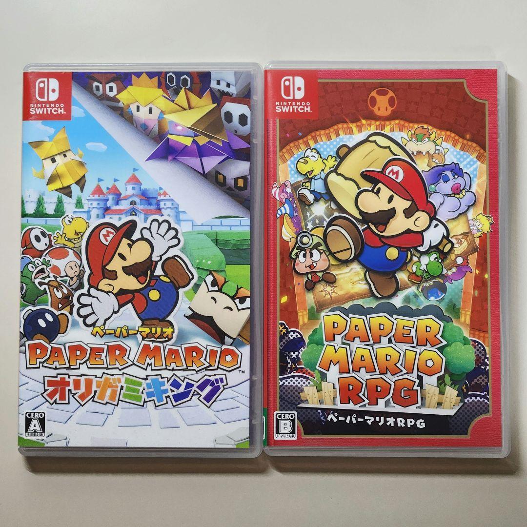 ペーパーマリオ オリガミキング & ペーパーマリオRPG セット