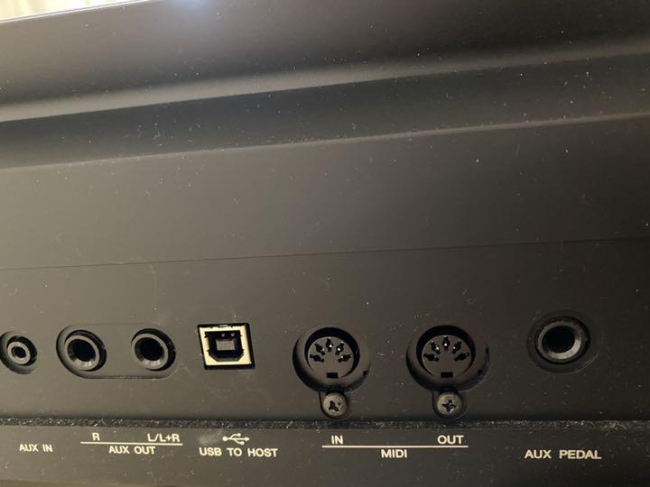 電子ピアノYAMAHA 純正スタンド ペダル付き tG5av-m51147768186 P-515B 中古 最安値得価