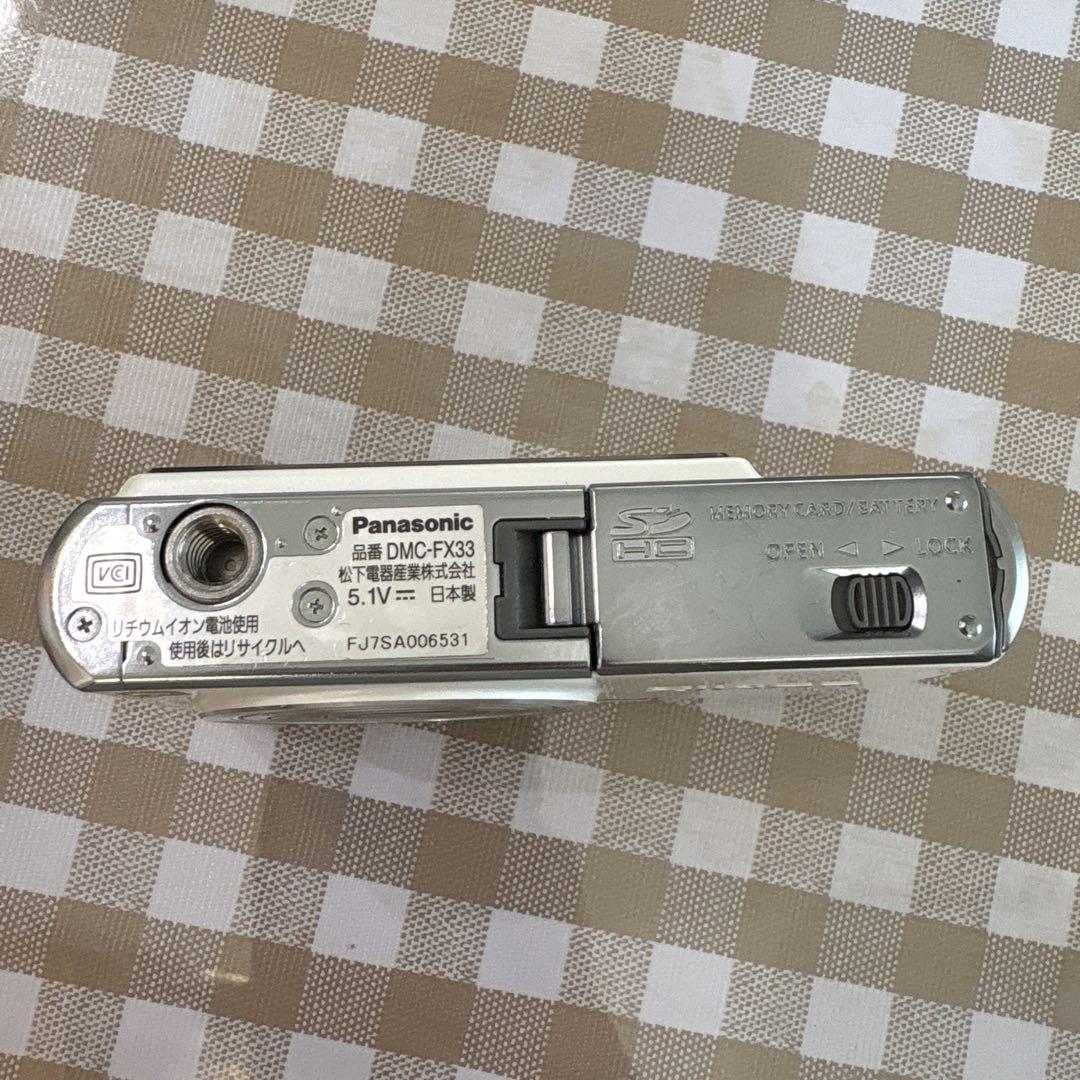 Panasonic LUMIX DMC-FX33 充電コードなし