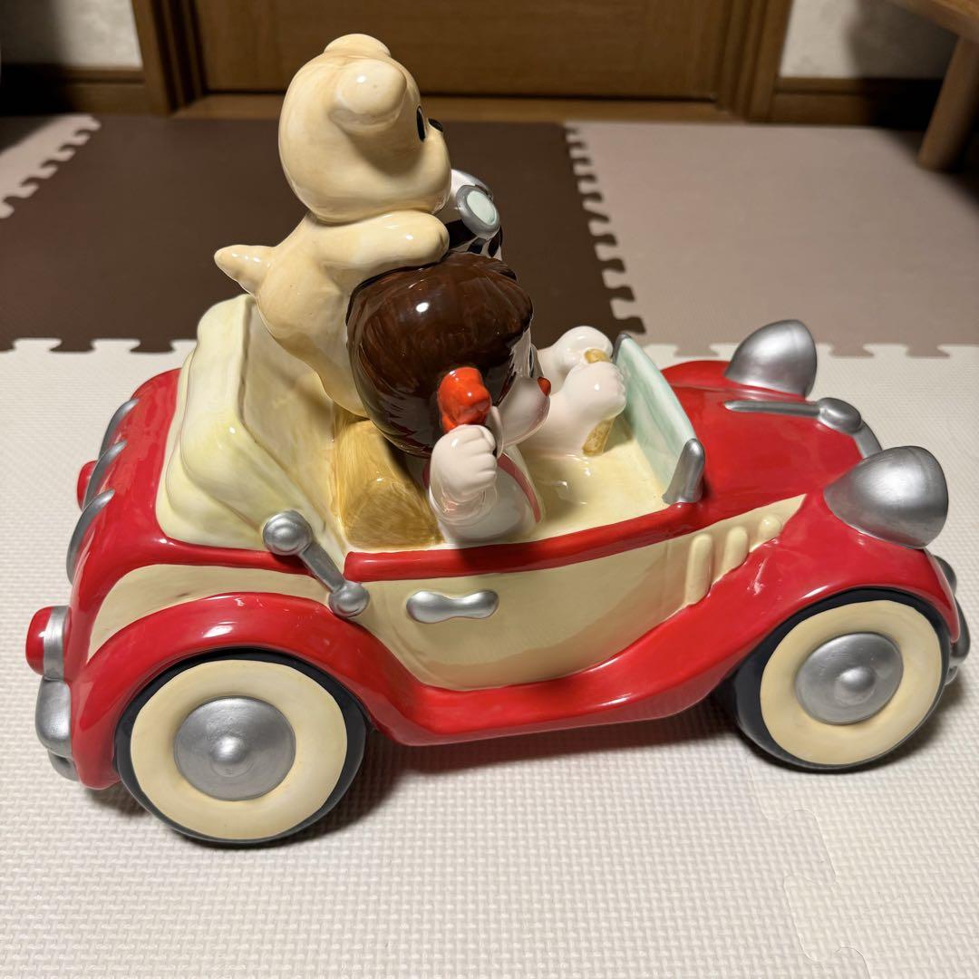 ぺこちゃん　ペコポコ 車 ドライブ陶器製 FUJIYA