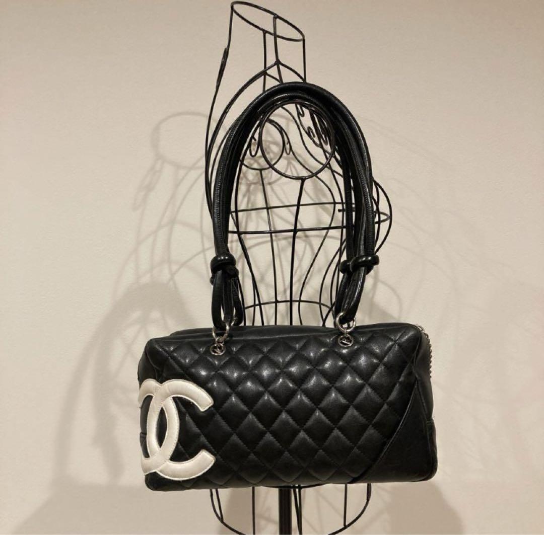 【正規品】 CHANEL シャネル カンボンラインボーリングバック 画像1