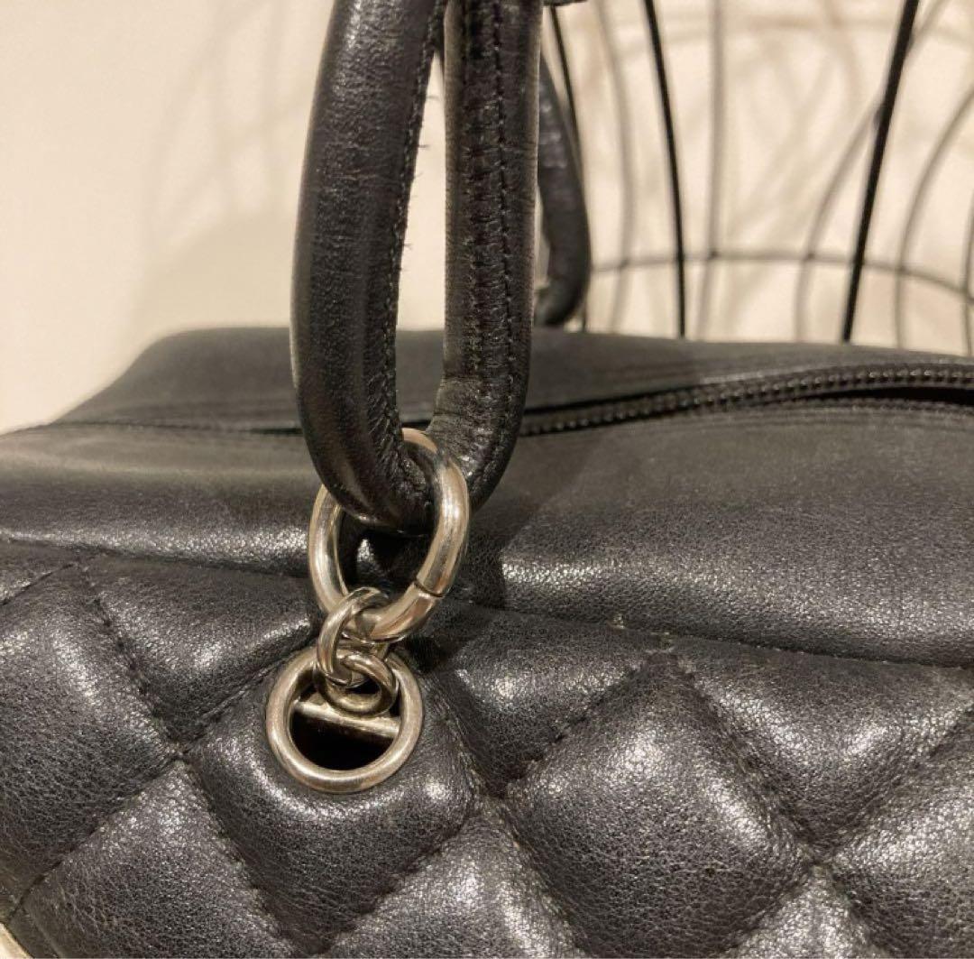 【正規品】 CHANEL シャネル カンボンラインボーリングバック 画像12