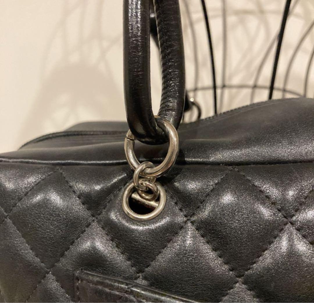 【正規品】 CHANEL シャネル カンボンラインボーリングバック 画像13