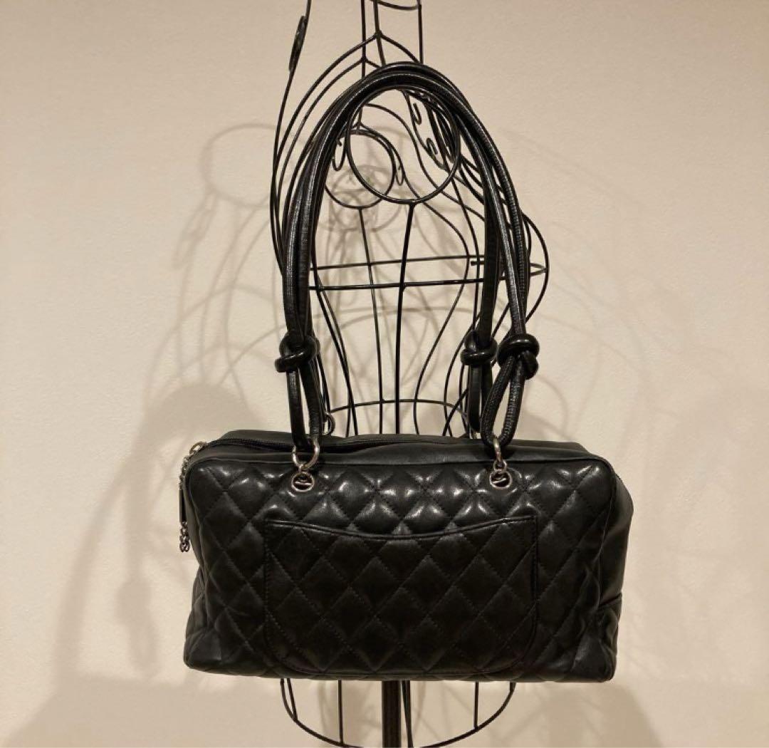 【正規品】 CHANEL シャネル カンボンラインボーリングバック 画像2