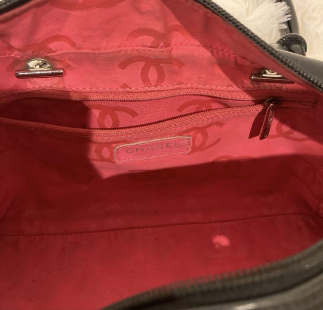 【正規品】 CHANEL シャネル カンボンラインボーリングバック 画像8