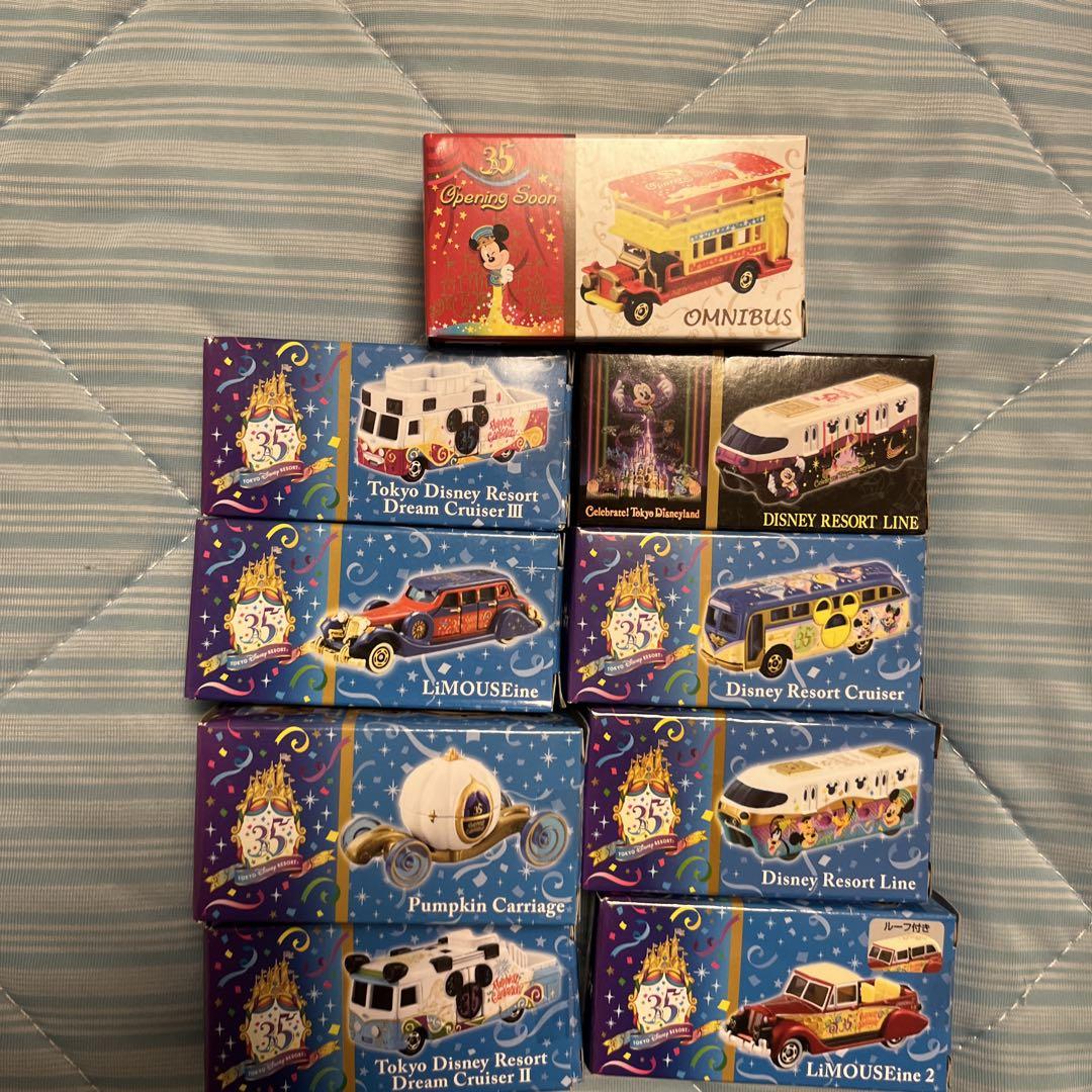 ディズニー35周年 トミカセット