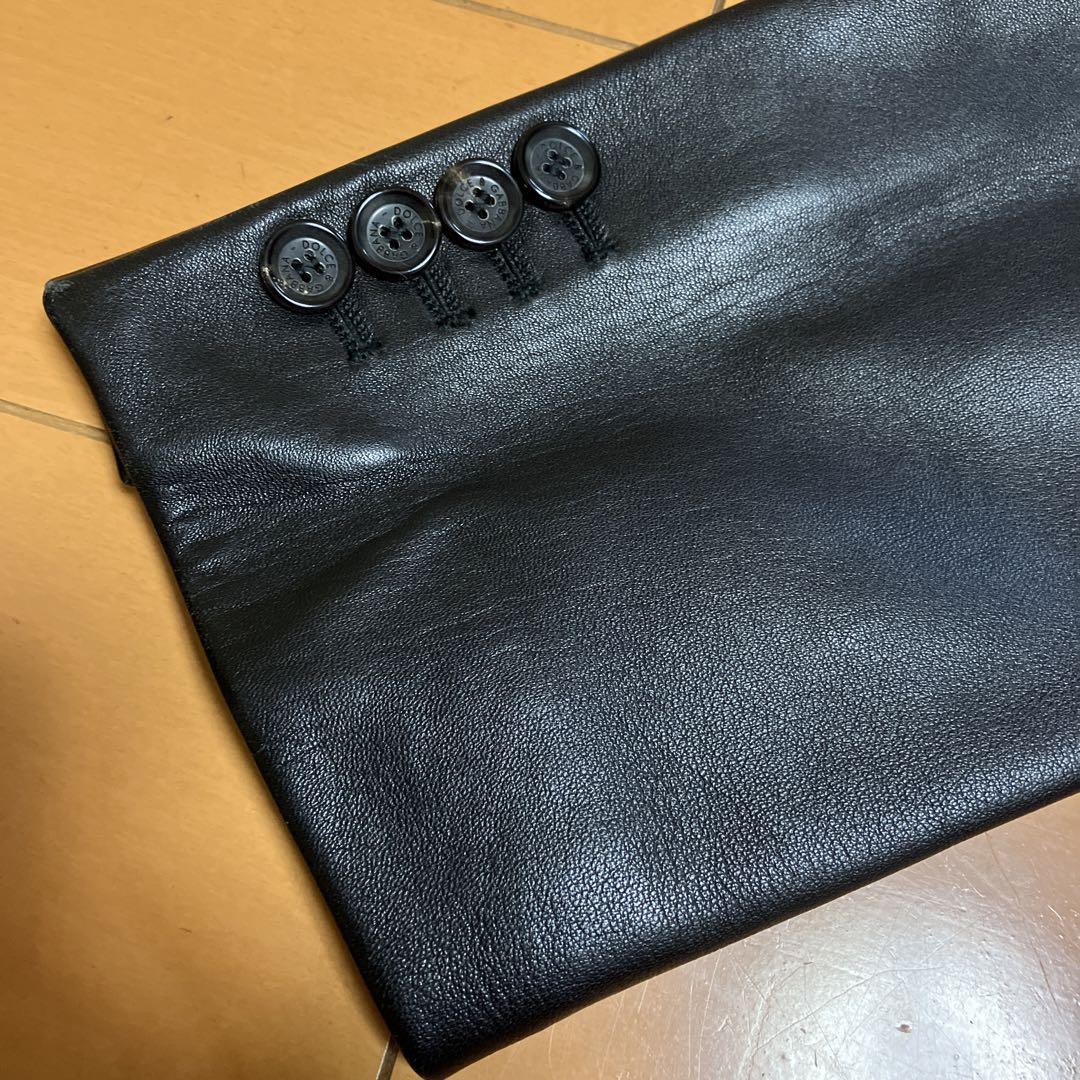 ドルチェアンドガッパーナ　ロングコート　黒　BLACK メンズ　M