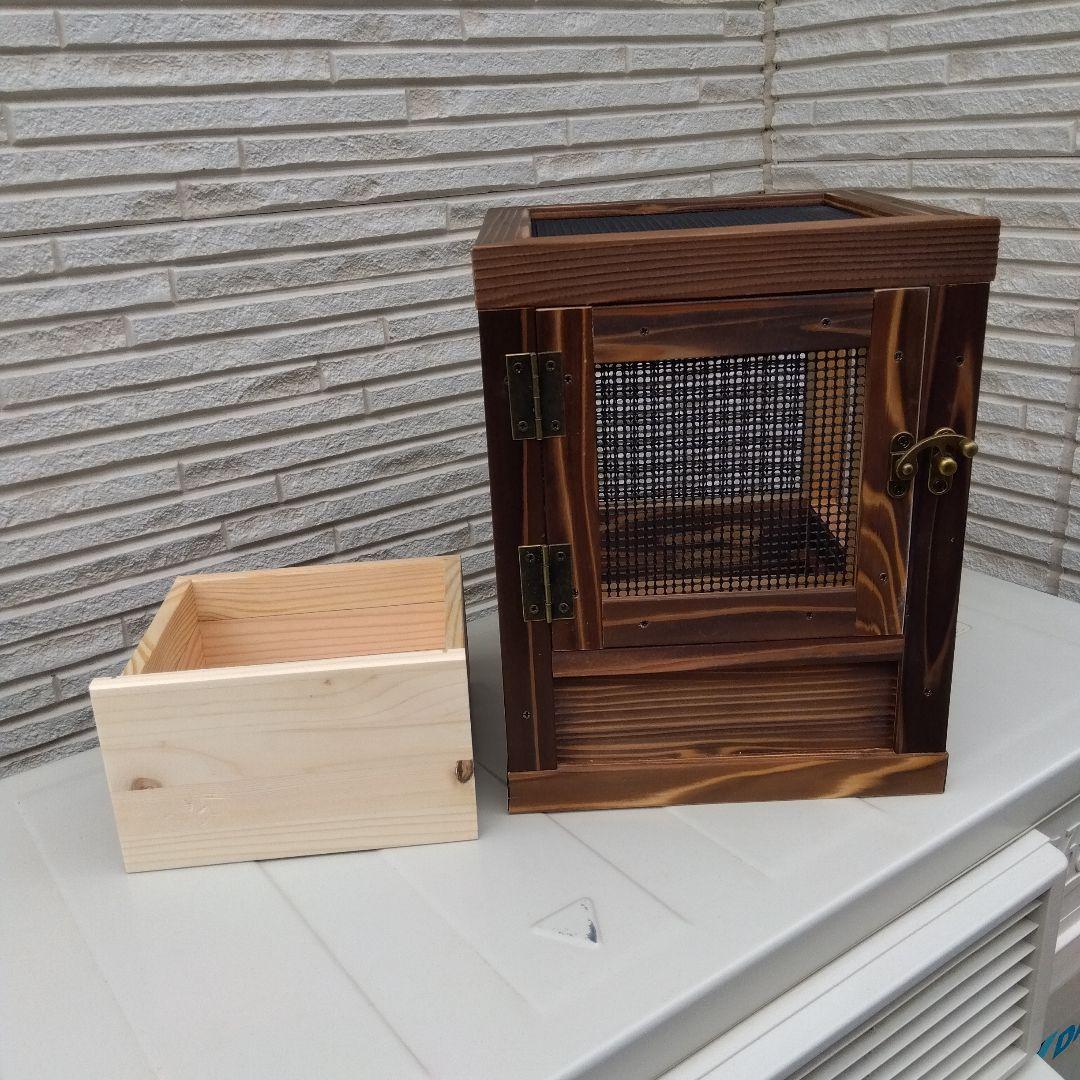 虫かご　飼育ケース　内箱付