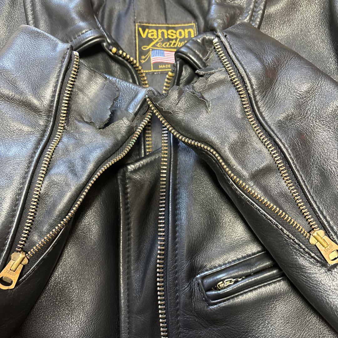 ジャケット・アウター vanson leather jacket 34