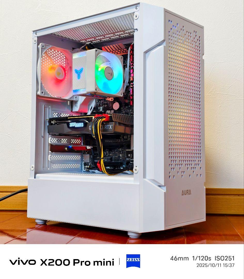 ゲーミングPC i7-6700 RTX2070super WiFi BT対応目立った傷や汚れなし