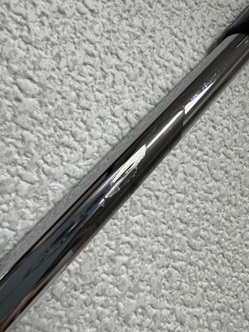 確認用　シャフトメッキ剥がれ