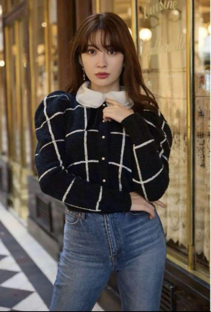 herlipto Crillon Boucle Cardigan
