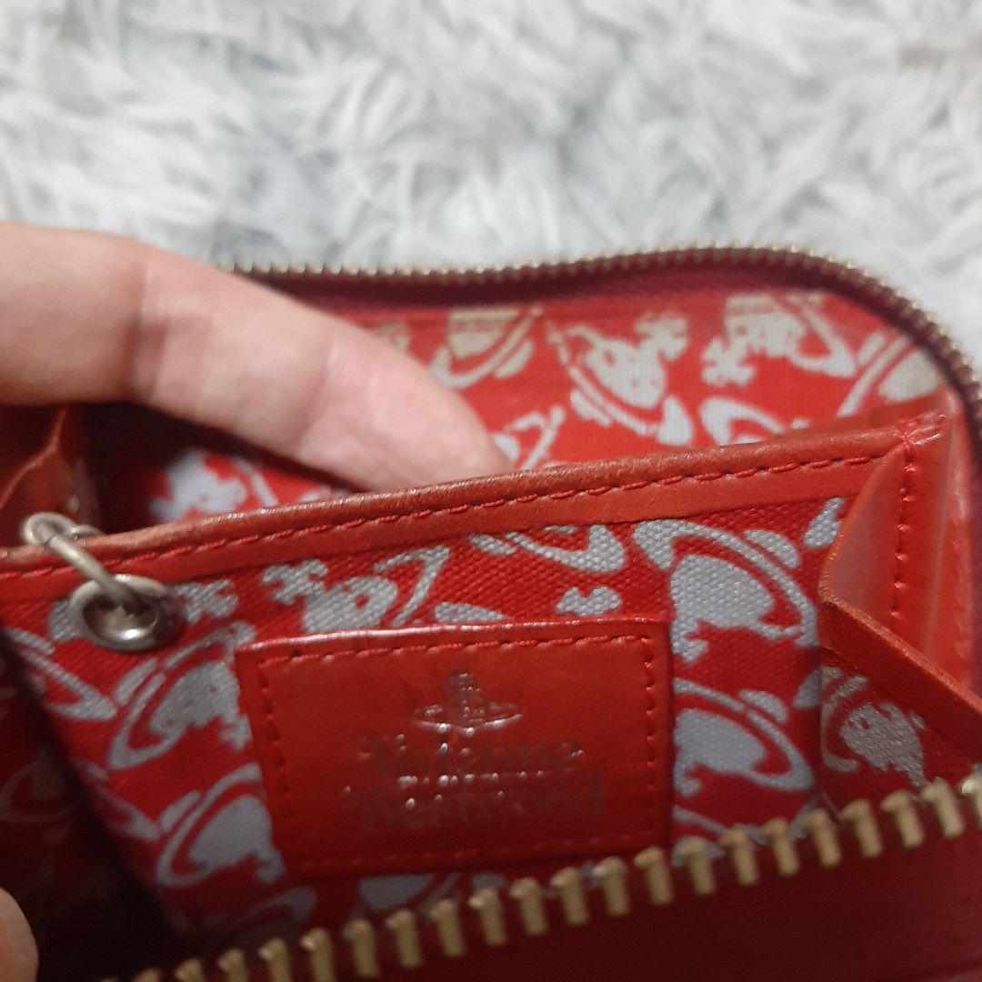 Vivienne Westwood　小銭入れ　コインケース レッド　ICカード Vivienne Westwood 小銭入れ コインケース レッド ICカード