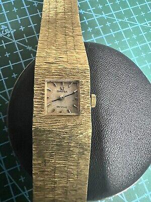 ヴィンテージ　Omega De Ville 18K gold　オメガ　希少
