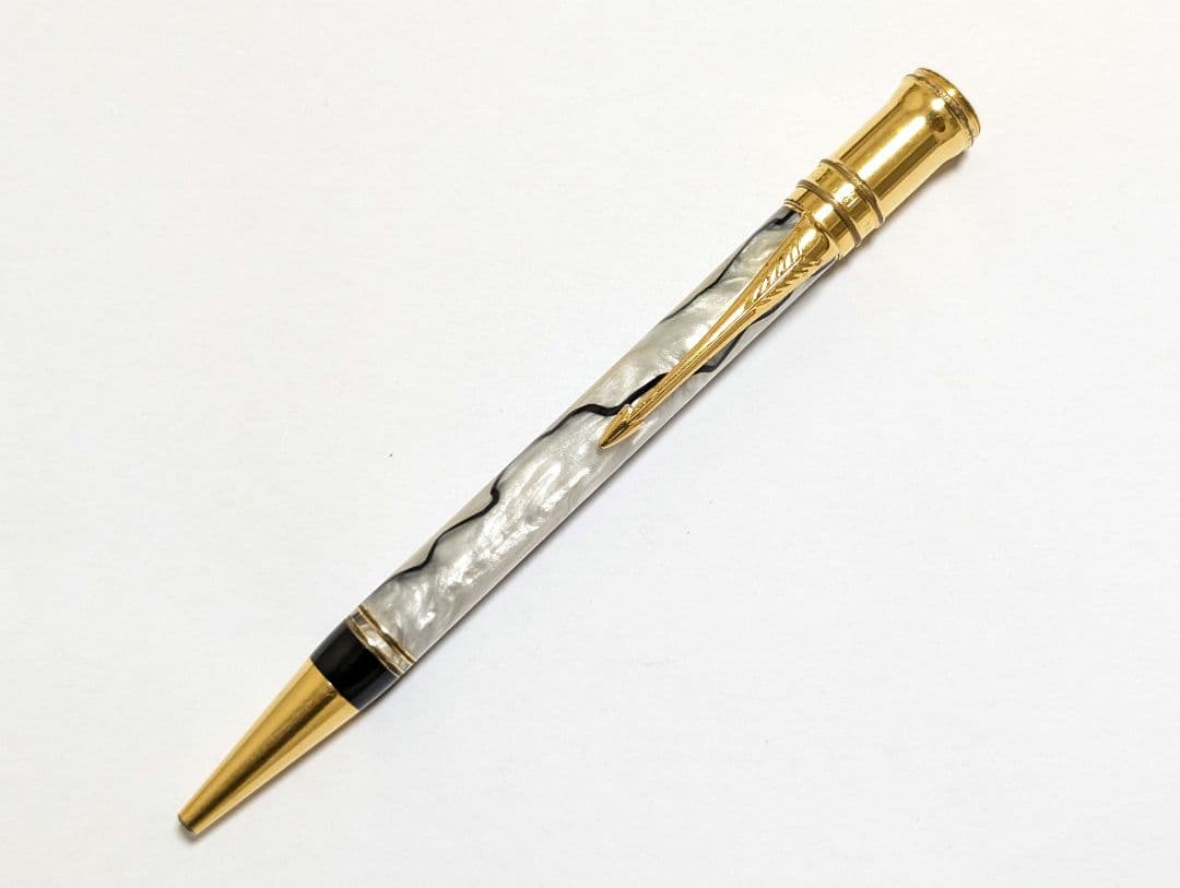 Parker デュオフォールド ボールペン ツイスト式 パーカーやや傷や汚れあり