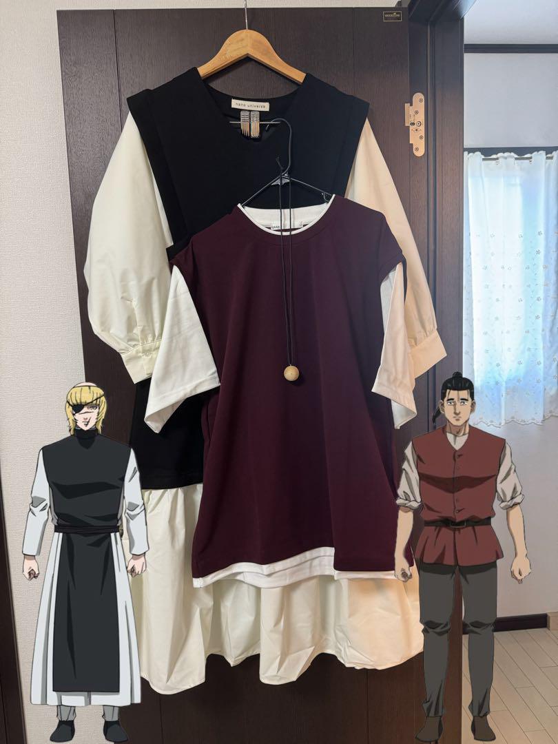 最高級 バウンドコーデ3点セット チ。コスプレ バデーニ 異端 オクジー ワンピース