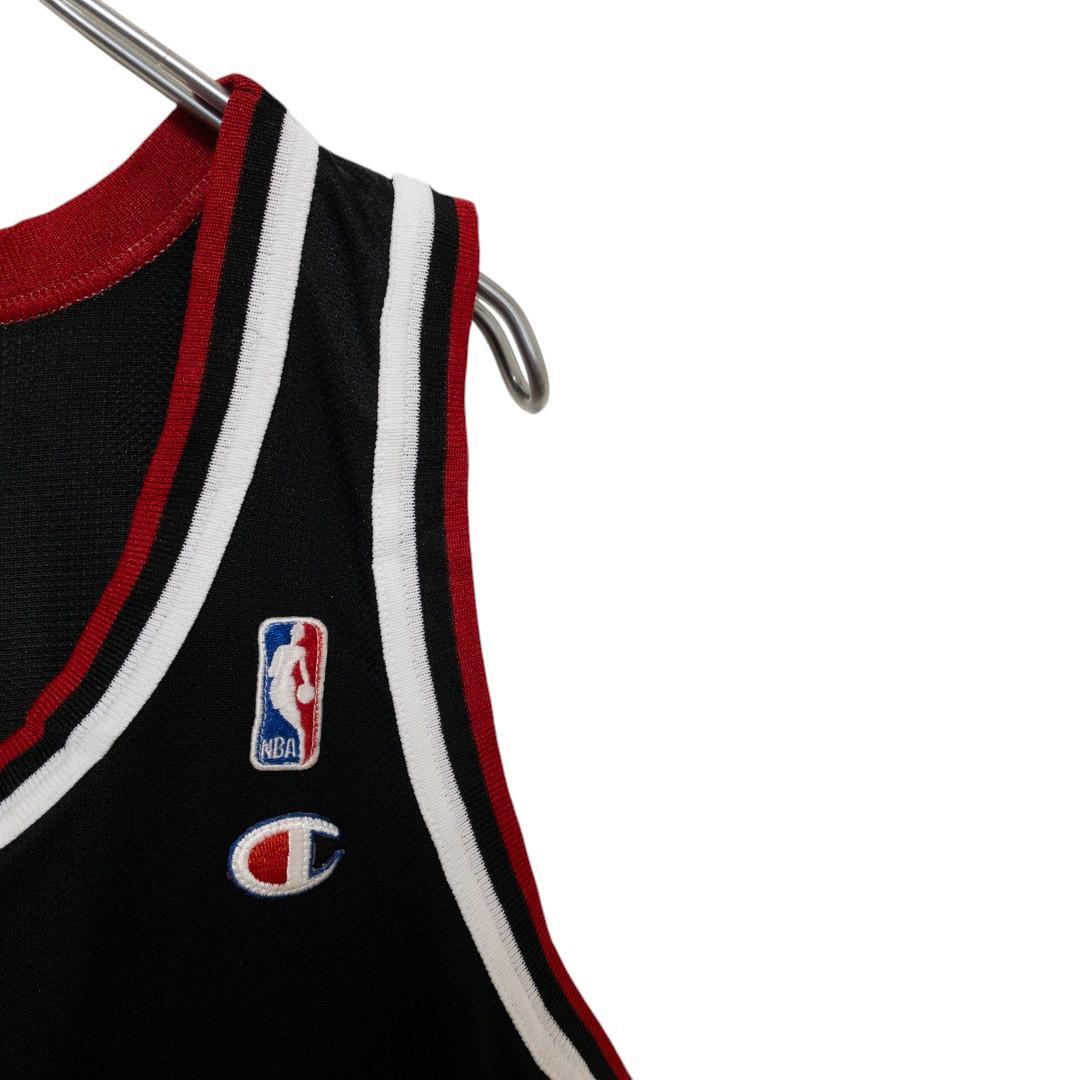 期間限定特別価格 ☆Champion☆ NBA シカゴ・ブルズ ジョーダン ゲームシャツC4712 ウェア