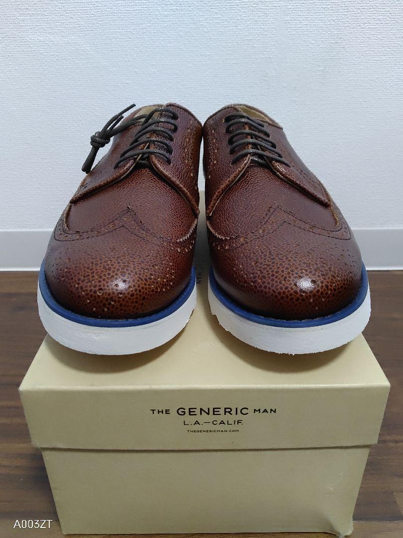 新品 コムデギャルソンシャツ x THE GENERIC MAN 靴 新品 コムデギャルソンシャツ x THE GENERIC MAN 靴