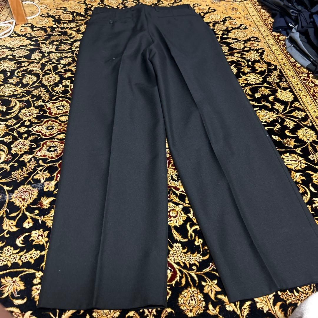 ビンテージスラックス　ワイドストレートスラックス　ワイドバギー　90s 高級感