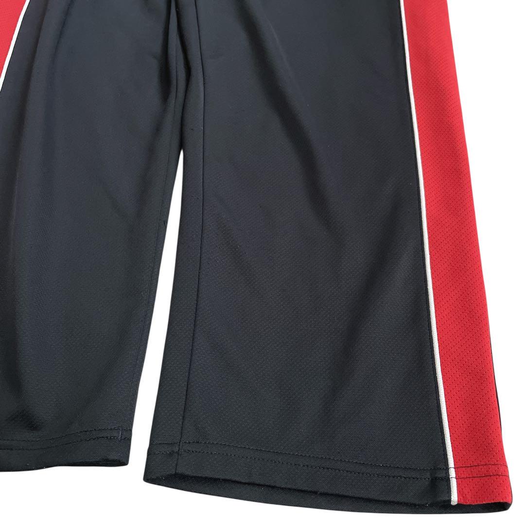 NIKE　DRI-FIT ジャージ上下　セットアップ　黒×赤　L